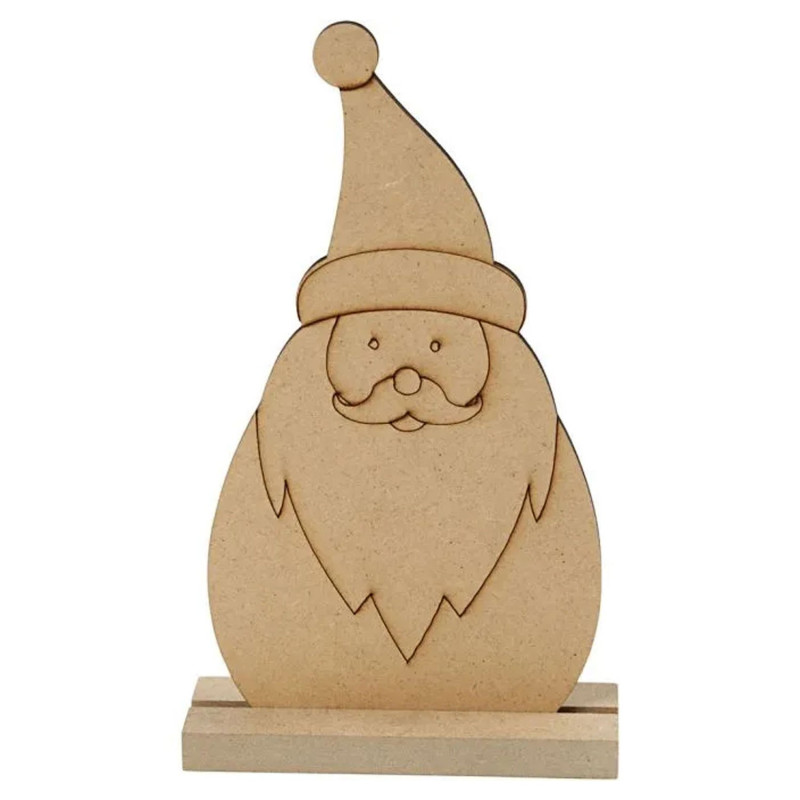 Creativ Company - Wooden Christmas figure Santa Claus 54469