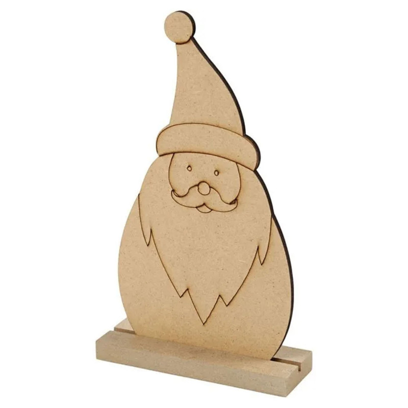 Creativ Company - Wooden Christmas figure Santa Claus 54469