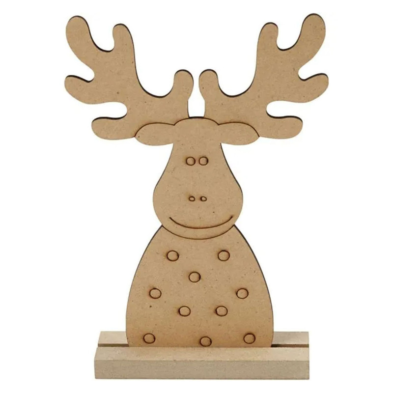 Creativ Company - Wooden Christmas figure Reindeer 54468