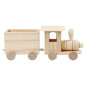 Creativ Company - Wooden Train with Wagon 57977