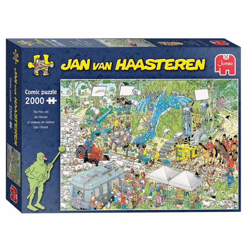 Jumbo - Jan van Haasteren Puzzle - Le plateau de cinéma 2000 pièces