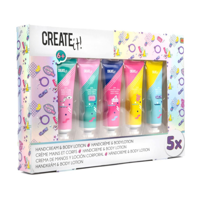 Create It! - create it! Hand Cream & Body Lotion 5-Pack 84416