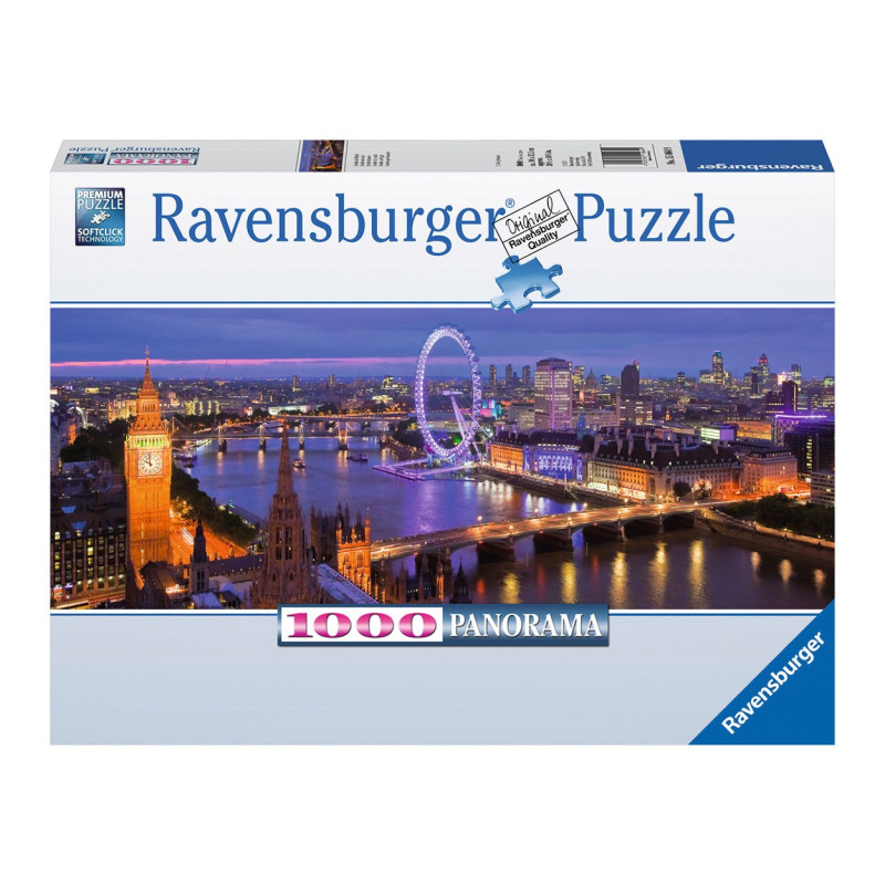 RAVENSBURGER Puzzle Panorama Londre la nuit 1000 pièces