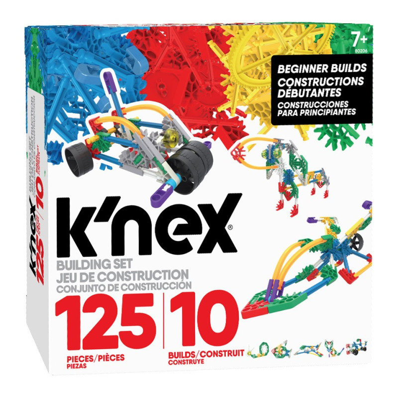 K'Nex Building Set 10 Models, 125 pcs. 37539