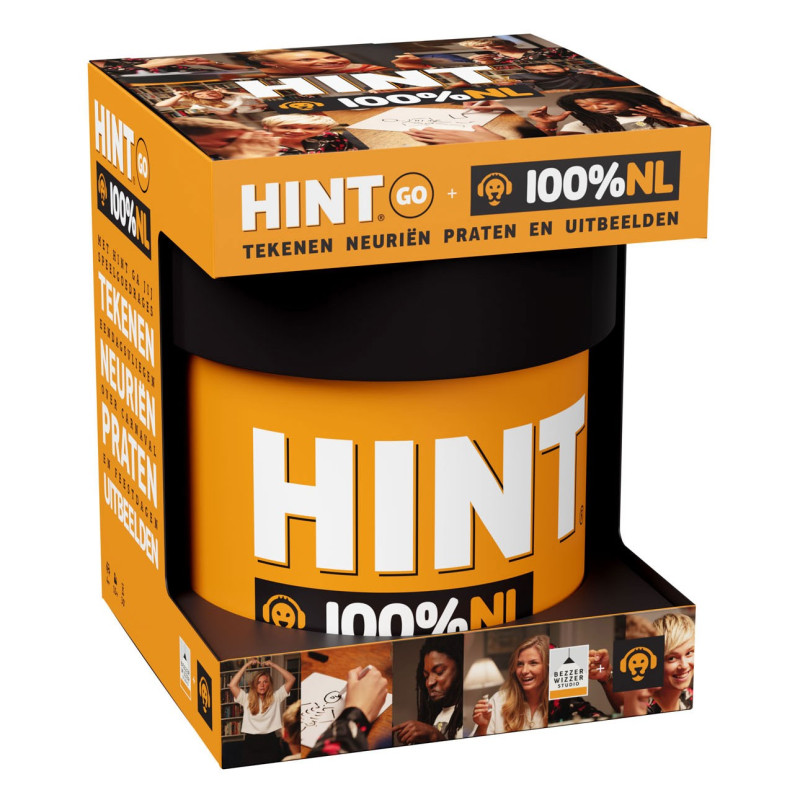 Asmodee - Hint GO Edition 100% NL Board Game BEZ1596NL