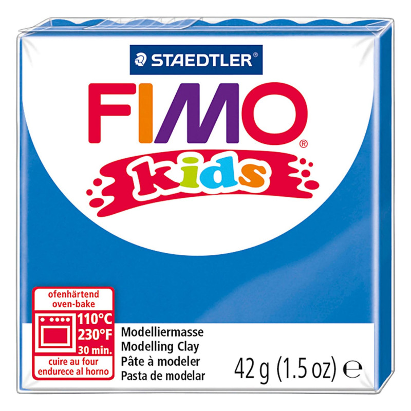 Fimo - FIMO Kids Modeling Clay Blue, 42gr 78525