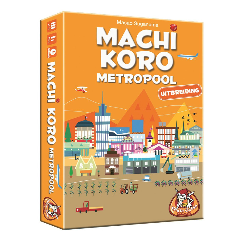 WHITE GOBLIN GAMES Machi Koro Extension-Metropolis