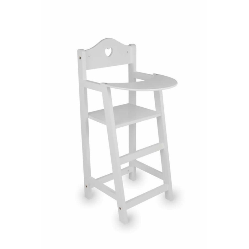 Chaise haute pour poupon de 32 cm - Ecoiffier