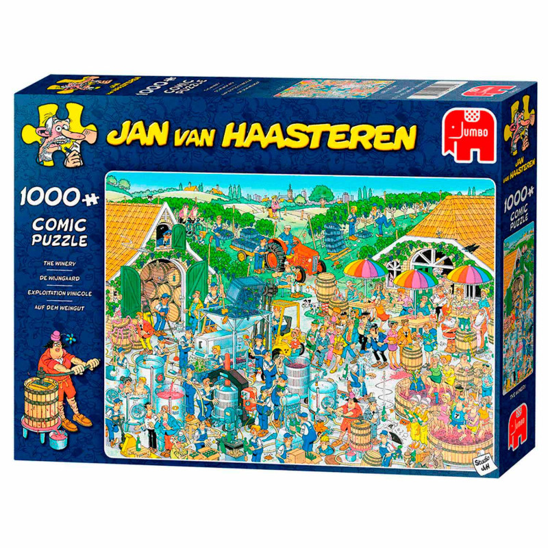 Jan van Haasteren Puzzle - Exploitation vinicole 1000 pièces