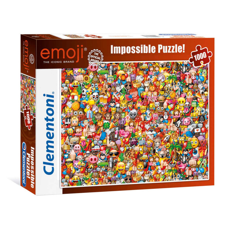 Clementoni Impossible Puzzle Emoji, 1000st.