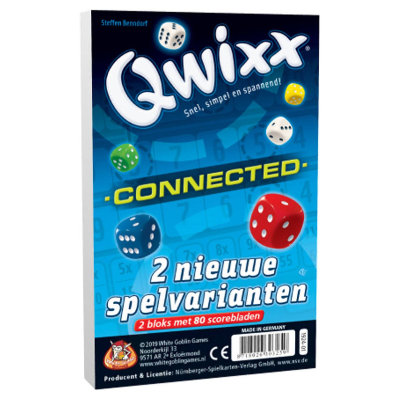 White Goblin Games - Qwixx Expansion - Connected