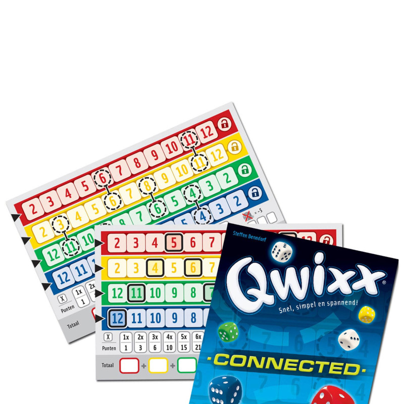 White Goblin Games - Qwixx Expansion - Connected