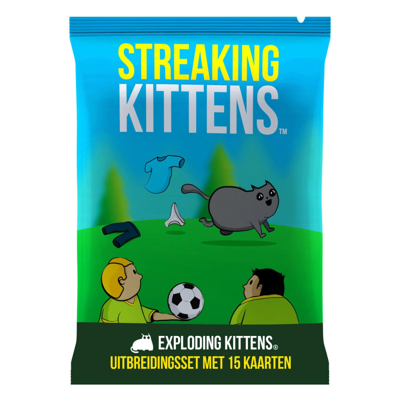 Asmodee - Streaking Kittens Card Game EKG-2EXP-NL