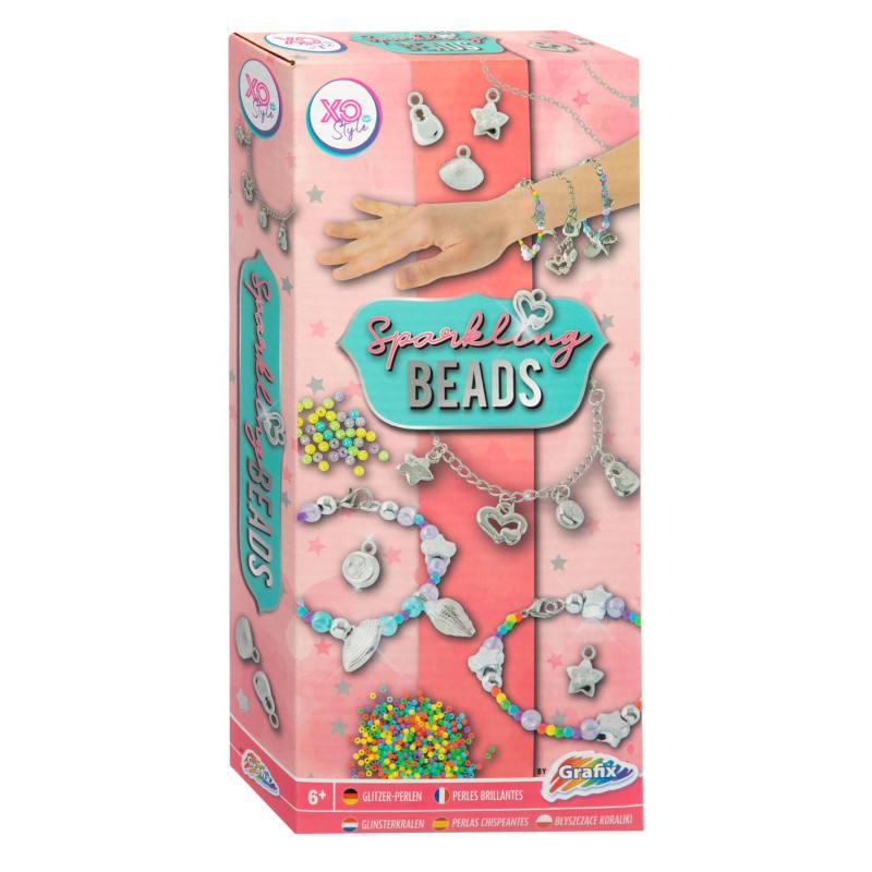 Grafix - Make your own Bracelets - Sparkling Beads 240018