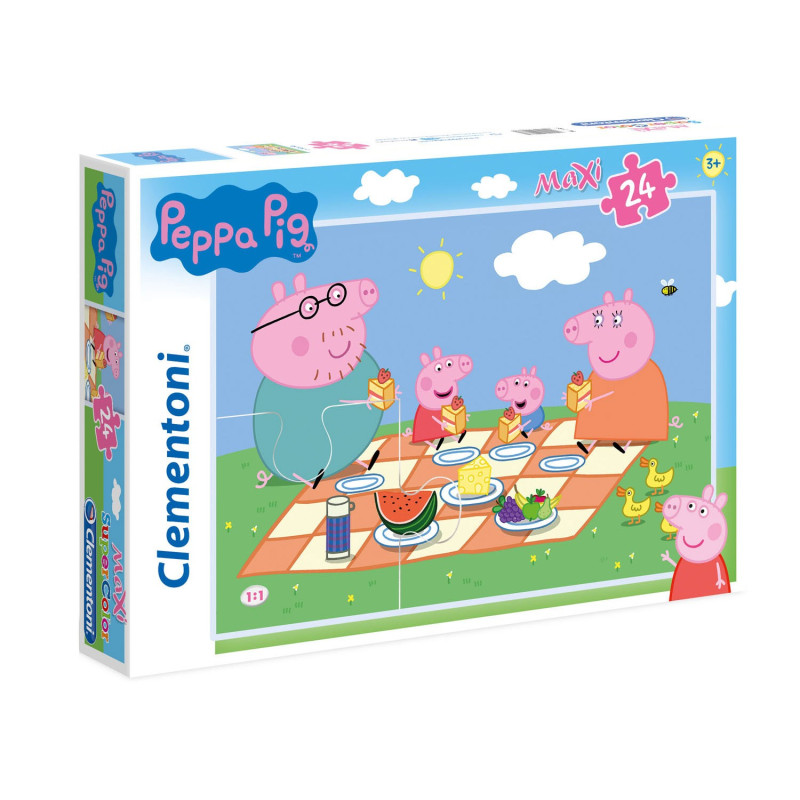 Clementoni Maxi Puzzle Peppa Pig, 24st.