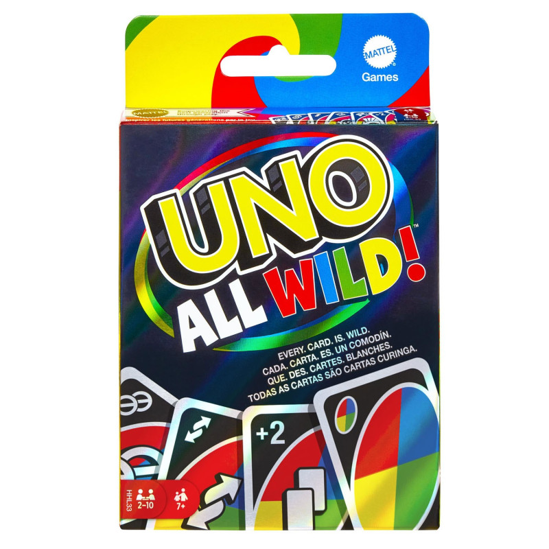 Mattel - UNO All Wild Card Game HHL33