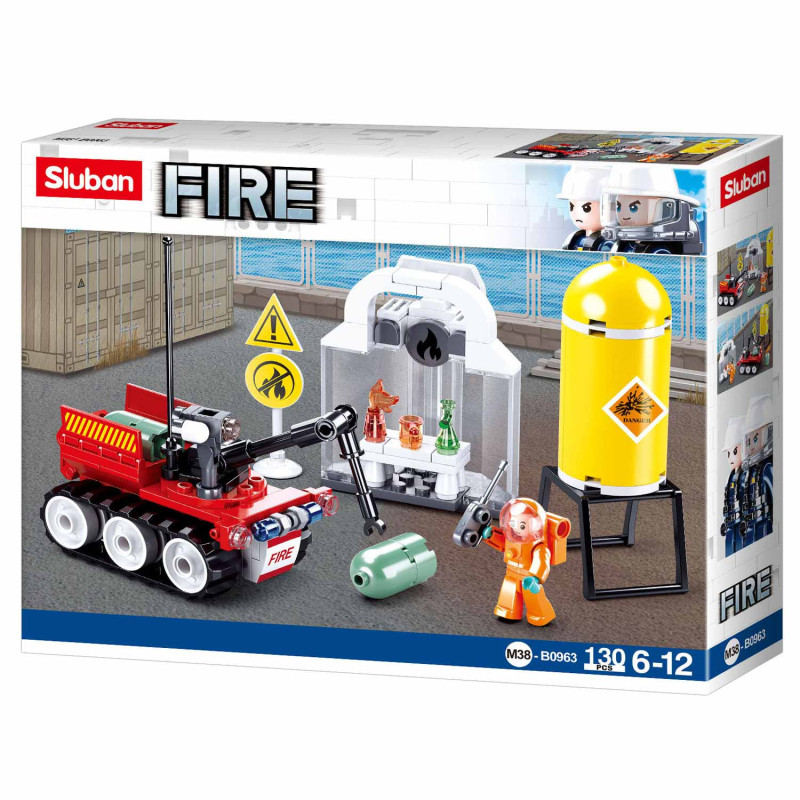 Sluban Fire Brigade Robot Exercise M38-B0963
