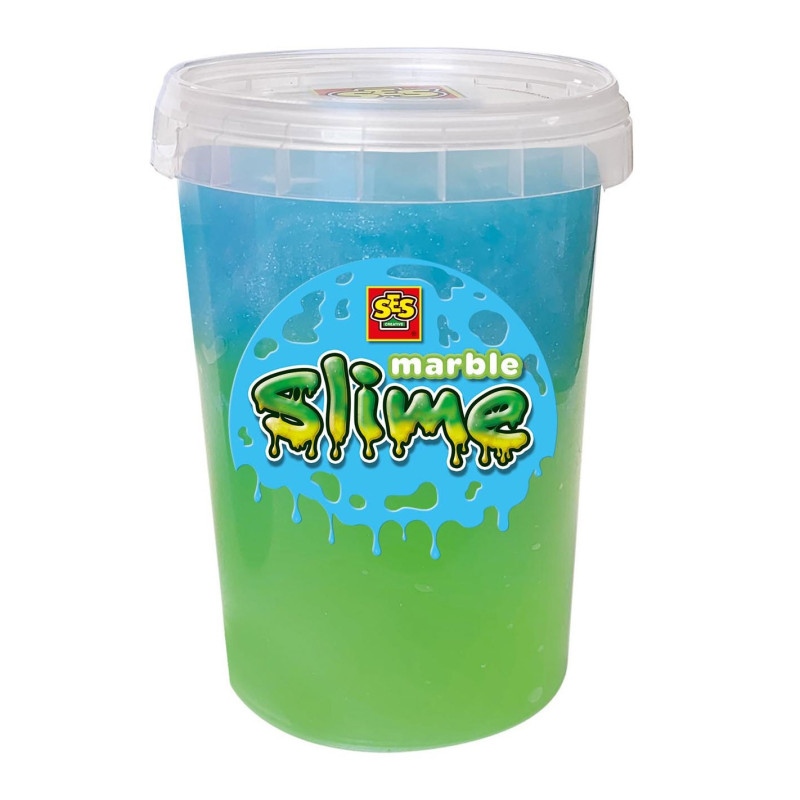 SES Marble Slime - Green and Blue, 200gr 15022