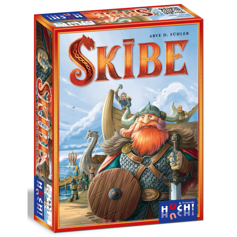 SKIBE - Huch!, Jeu de cartes NL / EN / FR / DE