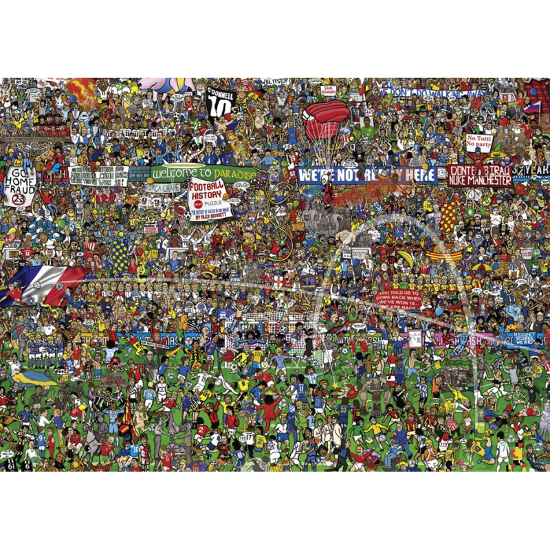 Puzzle Football History 3000 pièces Heye 29205