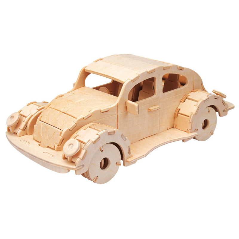 Eureka - Gepetto's Jeux de construction en bois Kit 3D - voiture 52473173