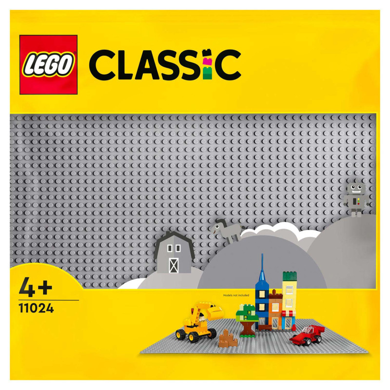 Lego - LEGO Classic 11024 plaque de base grise