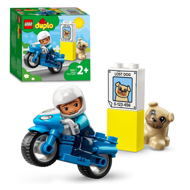 Lego Duplo - La moto de Police 10967