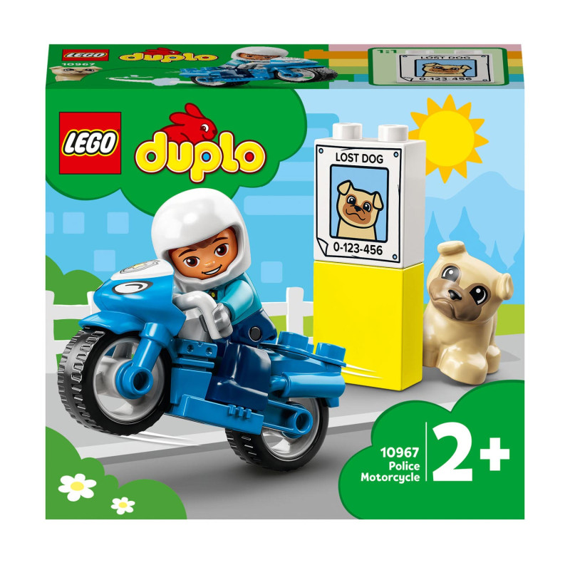 Lego Duplo - La moto de Police 10967