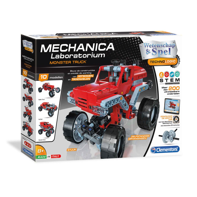 Clementoni Science & Game Mechanics - Monster Trucks