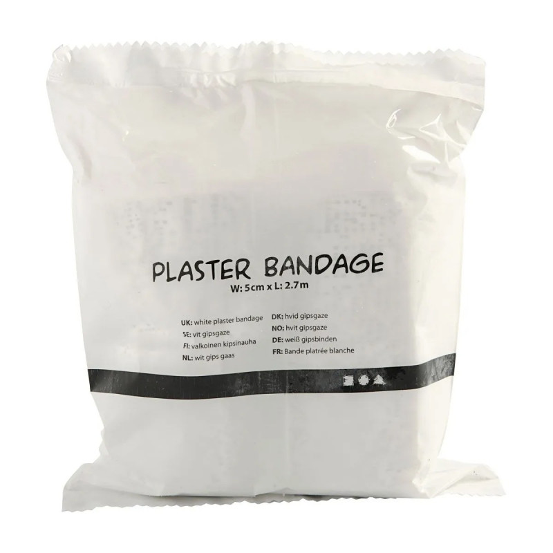 Creativ Company - Plaster gauze 2 rolls - 2.7m 78914