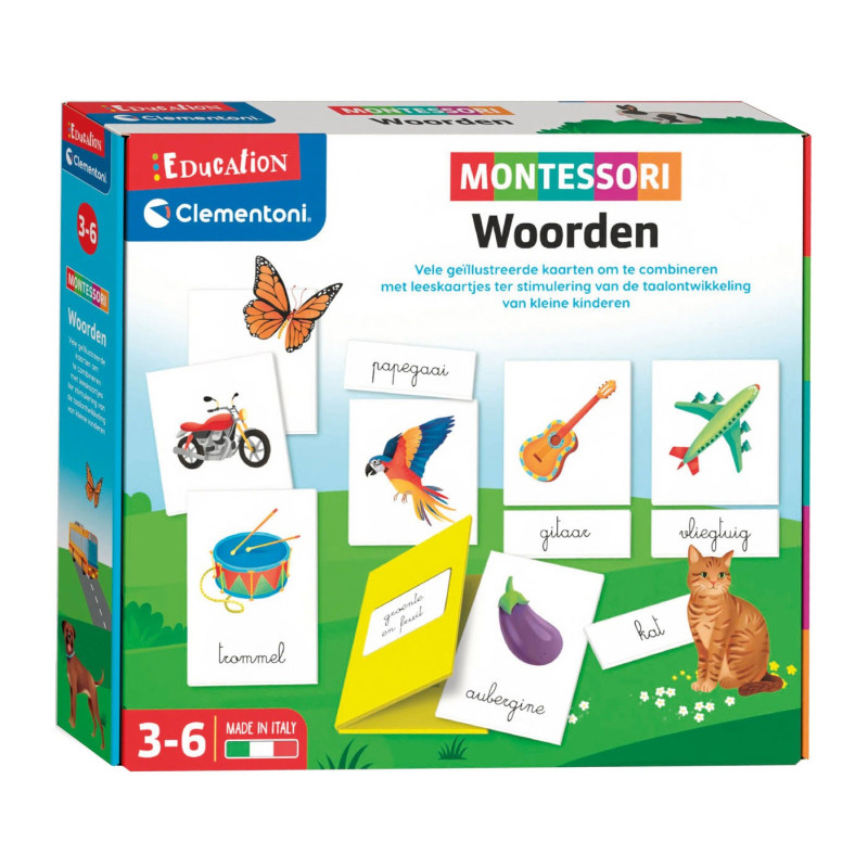 Clementoni Education Montessori - First Words 56048