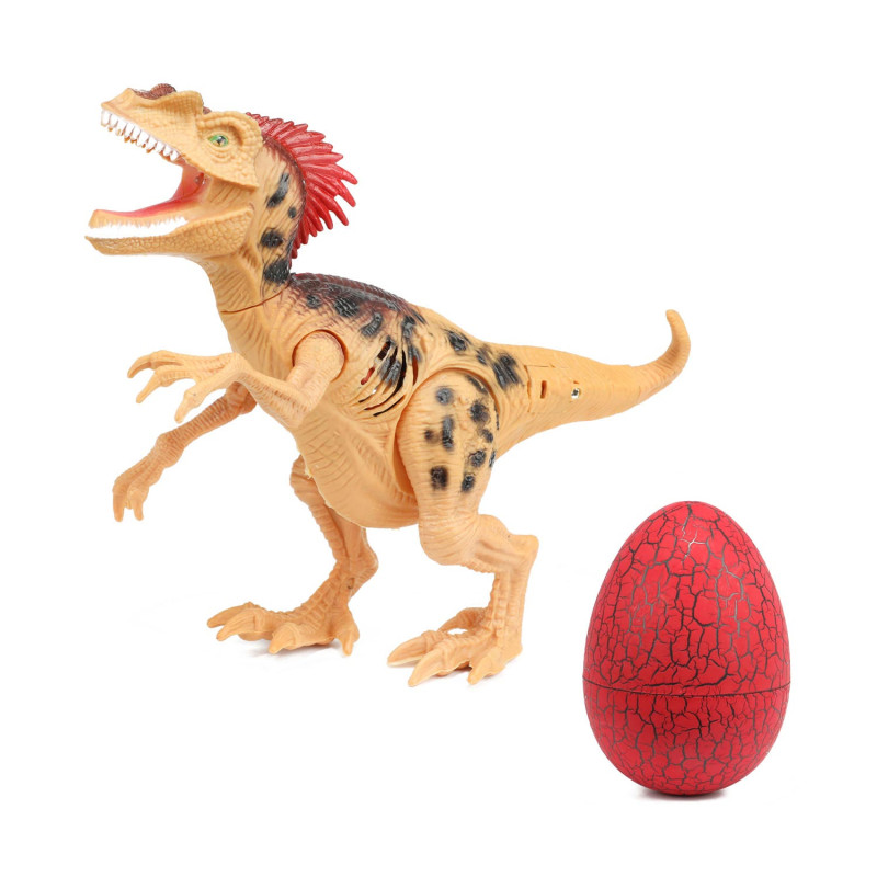 World of Dinosaurs Dino with Sound and Egg Orange 37458Z