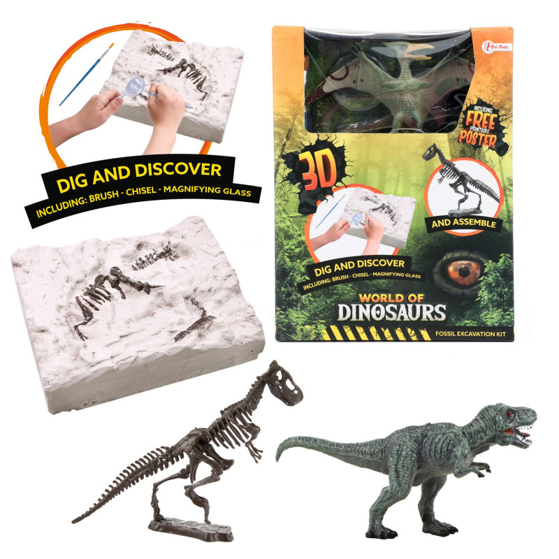 World of Dinosaurs Excavation set 'dino fossil' 35995Z