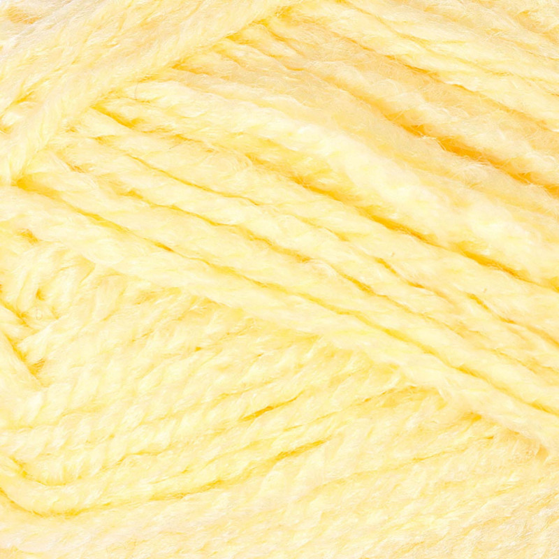 Creativ Company - Acrylic yarn, Light yellow, 50gr, 80m 421804