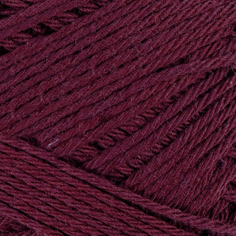 Creativ Company - Cotton yarn, Plum, 50gr, 170m 431250