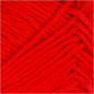 Creativ Company - Cotton yarn, Red, 50gr, 85m 421314
