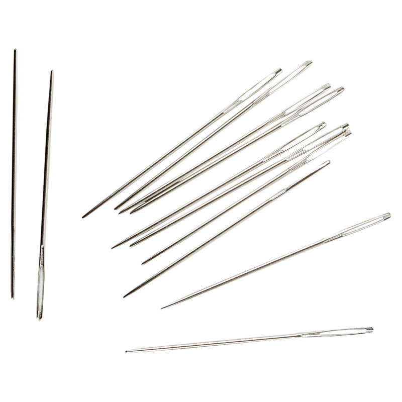 Creativ Company - Embroidery needles with blunt point, 4.2cm, 25pcs. 41118