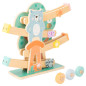 Small Foot - Wooden Ball Track Animals Pastel 11473