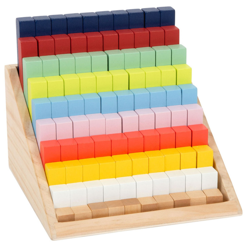 Small Foot - Wooden Calculation Blocks in Box, 100 pcs. 12214