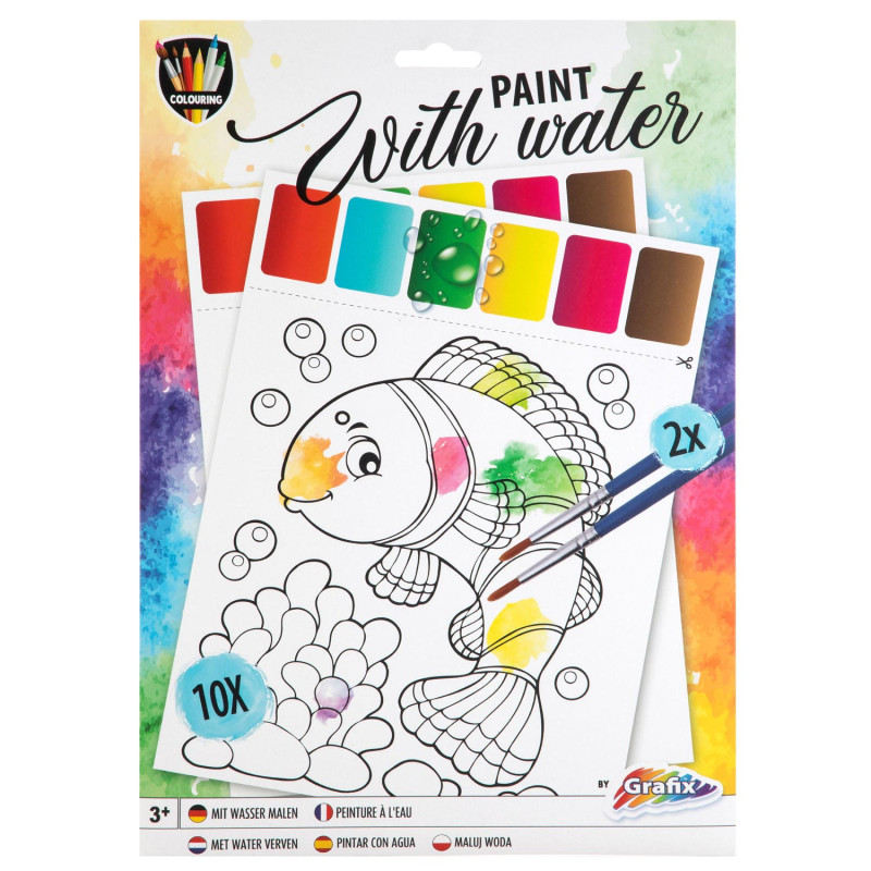 Creative Craft Group - Painting with Water, 12 pcs. 150074