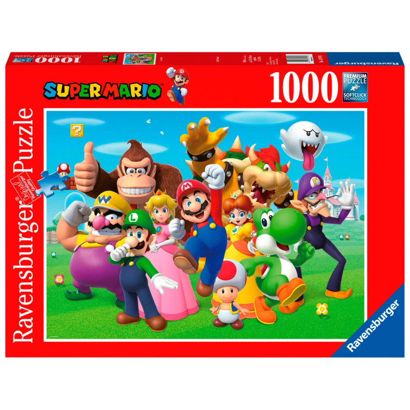 RAVENSBURGER Puzzle Super Mario 1000 pièces