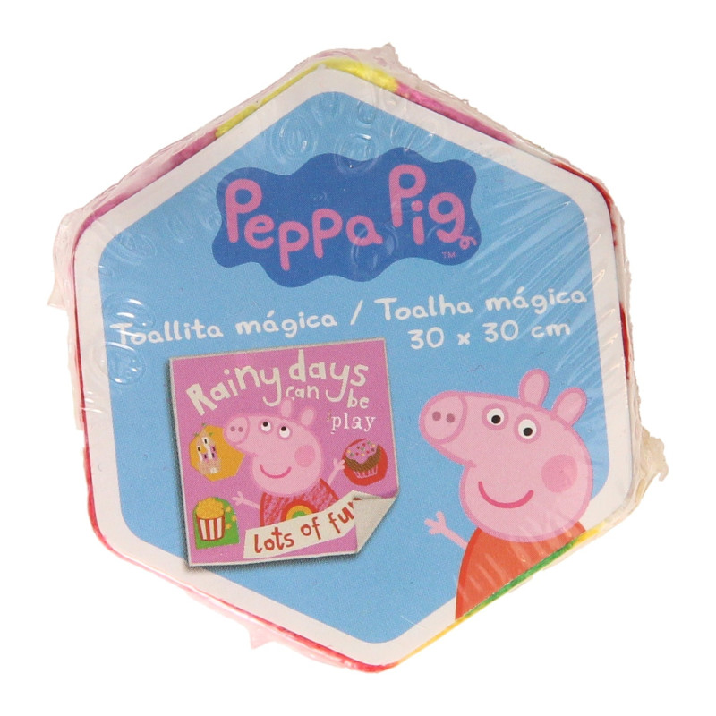 KIDS LICENSING Kidslicensing - Magic Towel Peppa Pig, 30x30cm PP17033