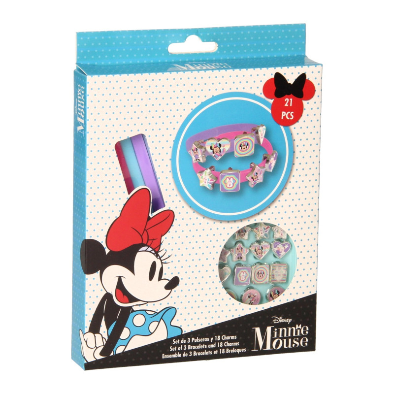 KIDS LICENSING Kidslicensing - Making Bracelets with Charms Minnie Mouse WD21606