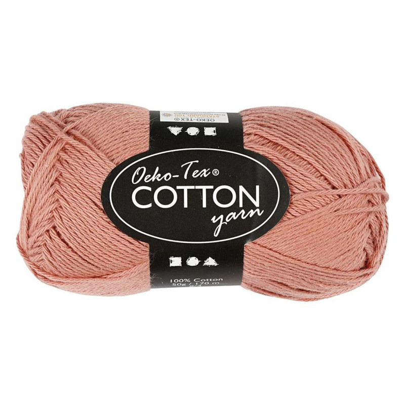 Creativ Company - Cotton yarn Antique Pink 50gr, 170m 431150