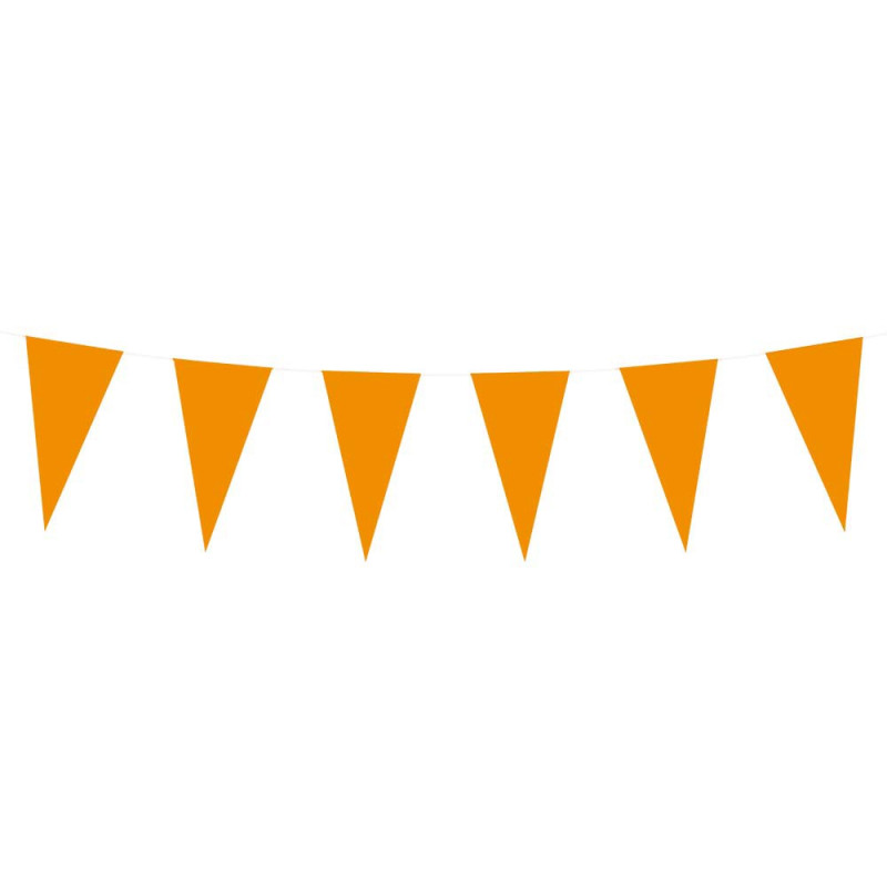 Boland - Paper Bunting Orange, 10mtr. 61814