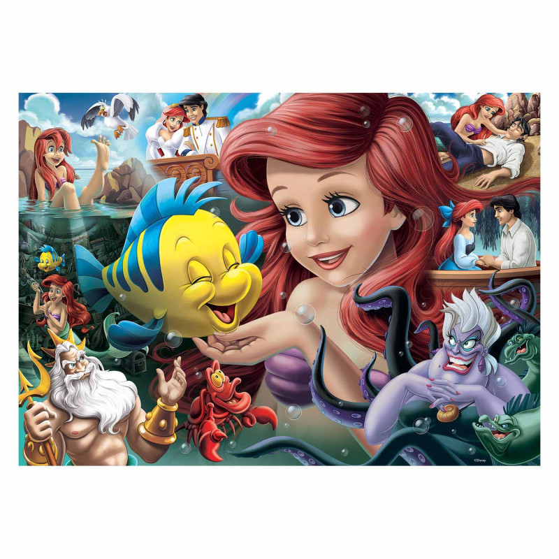 Ravensburger - Disney Puzzle La petite sirène 1000 pièces