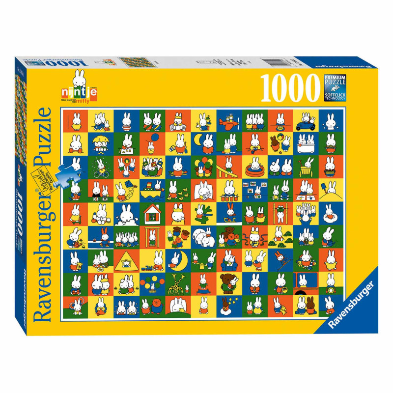 Ravensburger - puzzle 99 Miffy 1000 pièces
