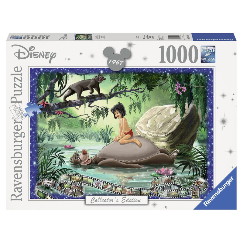 RAVENSBURGER Disney Collector& 39 s Edition Jungle Book, 1000pcs.