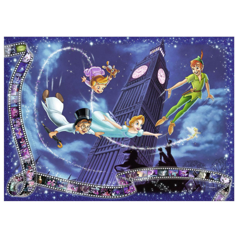 RAVENSBURGER Disney Collector& 39 s Edition Peter Pan, 1000pcs.