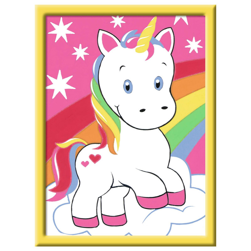 RAVENSBURGER Painting by Number - Cute Unicorn